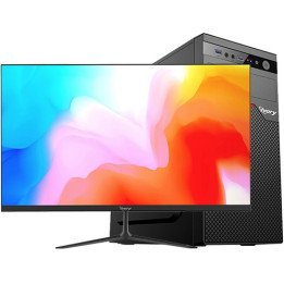 מחשב נייח עם מסך 27 אינץ SUPER הכולל מעבד Intel Core Ultra 5 225, זכרו