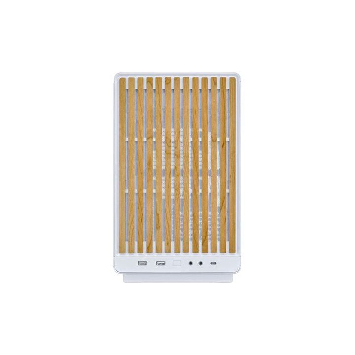 מארז מחשב ליאן לי Lian Li A3-mATX Wood Edition – מהדורת עץ – צבע לבן