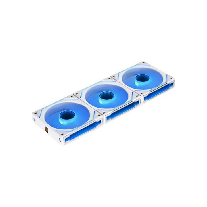 3 מאווררים למארז 12 ס''מ Lian Li UNI FAN SL-INF – צבע לבן – תאורת ARGB