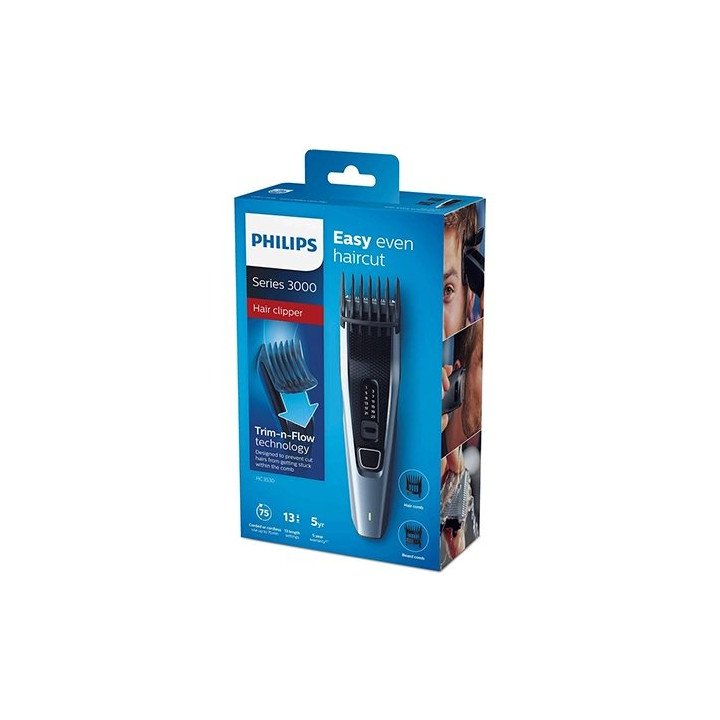 מכונת תספורת פיליפס Philips HC3530/15 מסדרת Series 3000