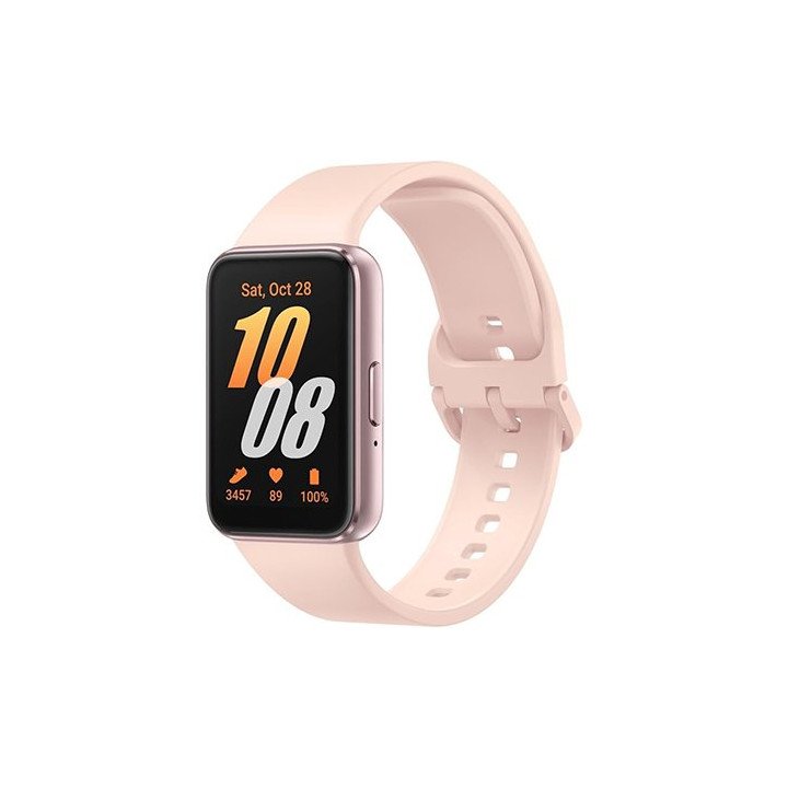 צמיד כושר חכם סמסונג Samsung Galaxy Fit3 SM-R390 בצבע ורוד