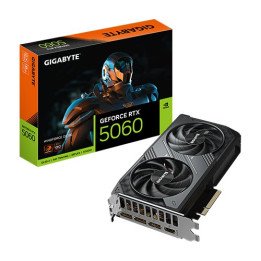 כרטיס מסך Gigabyte GeForce RTX 5060 WINDFORCE OC 8GB GDDR7