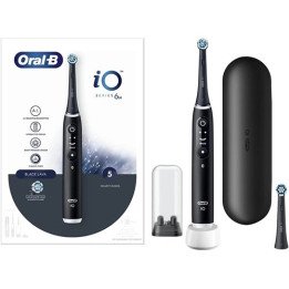 מברשת שיניים חשמלית אורל בי Oral-B iO Series 6 בצבע שחור