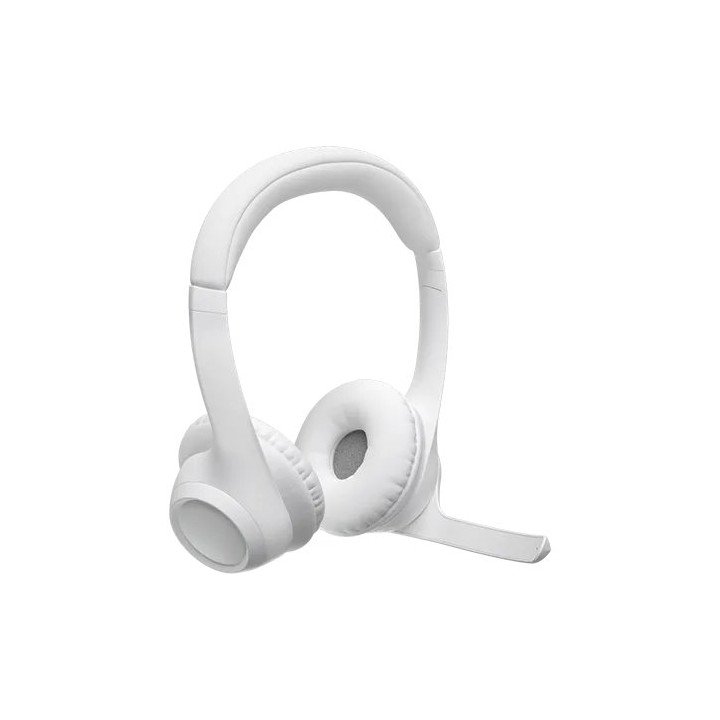 אוזניות אלחוטיות בלוטוס Logitech Zone 300 Bluetooth בצבע לבן