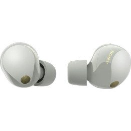 אוזניות בלוטוס אלחוטיות עם ביטול רעשים SONY IN-EAR WF-1000XM5 צבע כסוף
