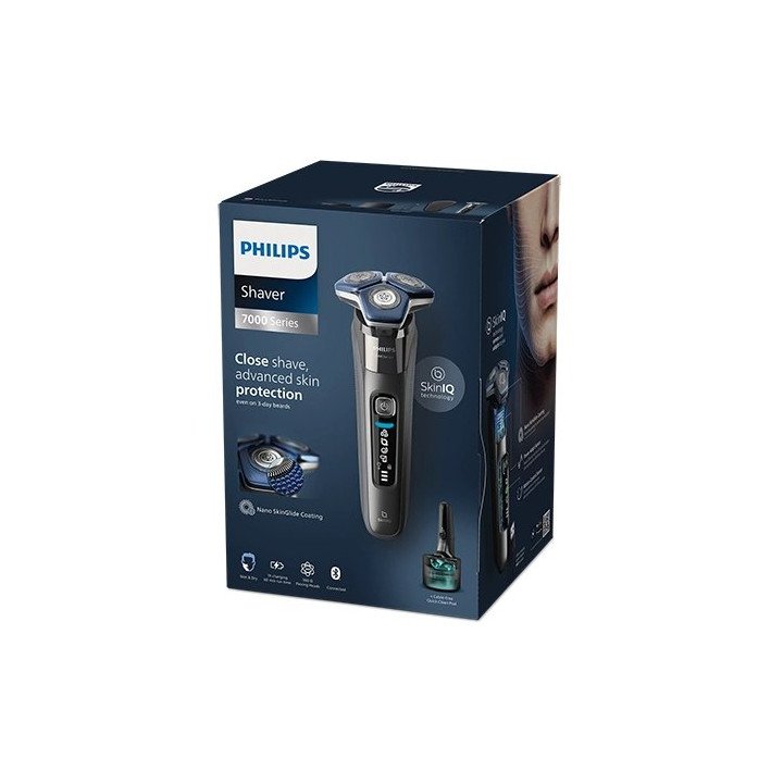 מכונת גילוח פיליפס Philips series 7000 S7887/55 לשימוש יבש ורטוב כולל 