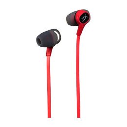 אוזניות גיימינג חוטיות HyperX Cloud Earbuds II בצבע שחור ואדום