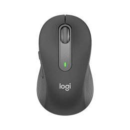 עכבר אלחוטי Logitech Signature M650 Wireless Mouse בצבע Graphite