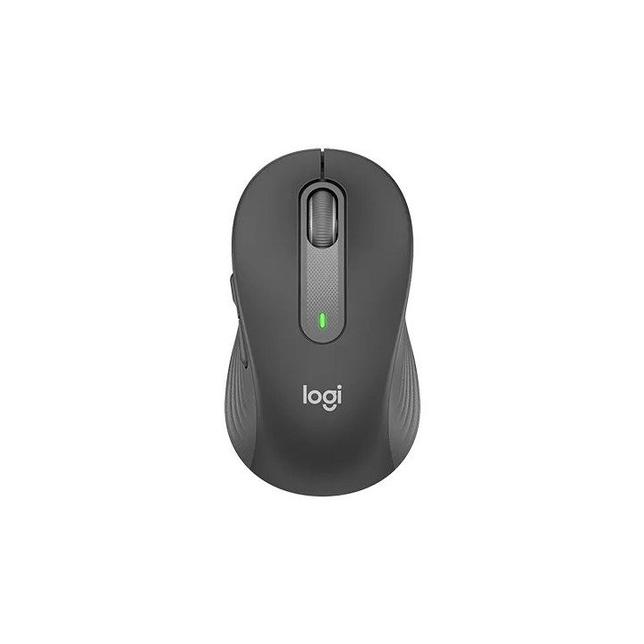 עכבר אלחוטי Logitech Signature M650 Wireless Mouse בצבע Graphite