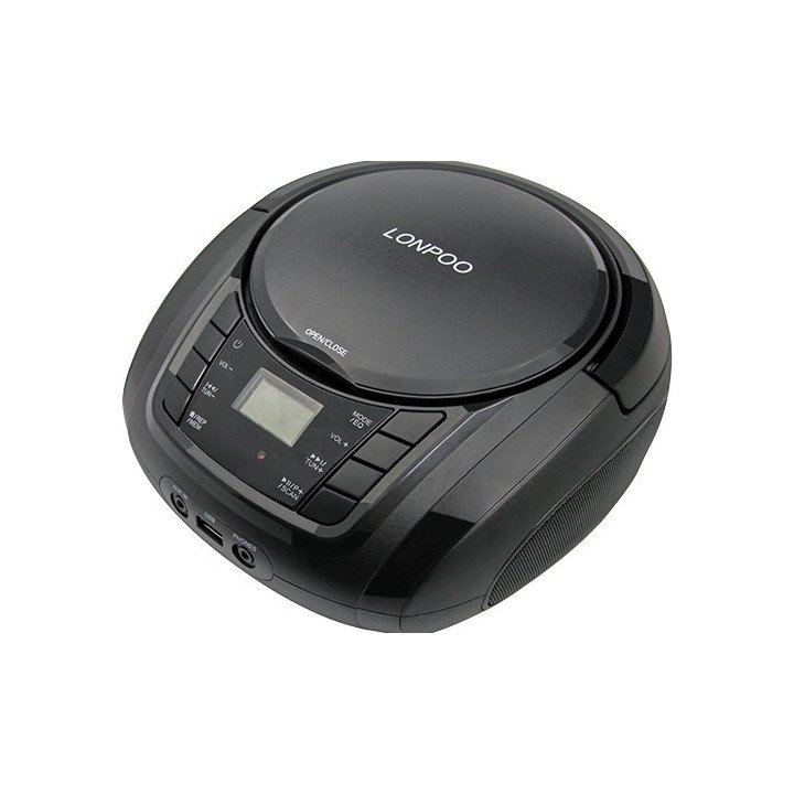 רדיו דיסק CD נייד Super Sound LP-D11 עם Bluetooth צבע שחור