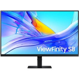 מסך מחשב מקצועי 31.5 אינץ Samsung ViewFinity S8 4K UHD IPS HDR10 USB-C