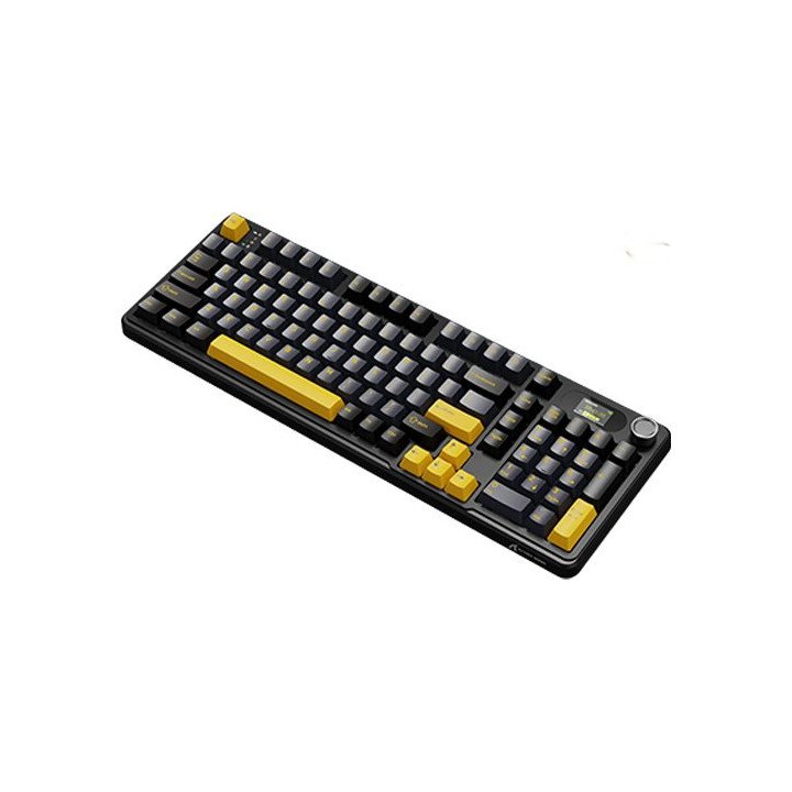 מקלדת גיימינג מכנית אלחוטית Shark Attack X98PRO בצבע Star Black