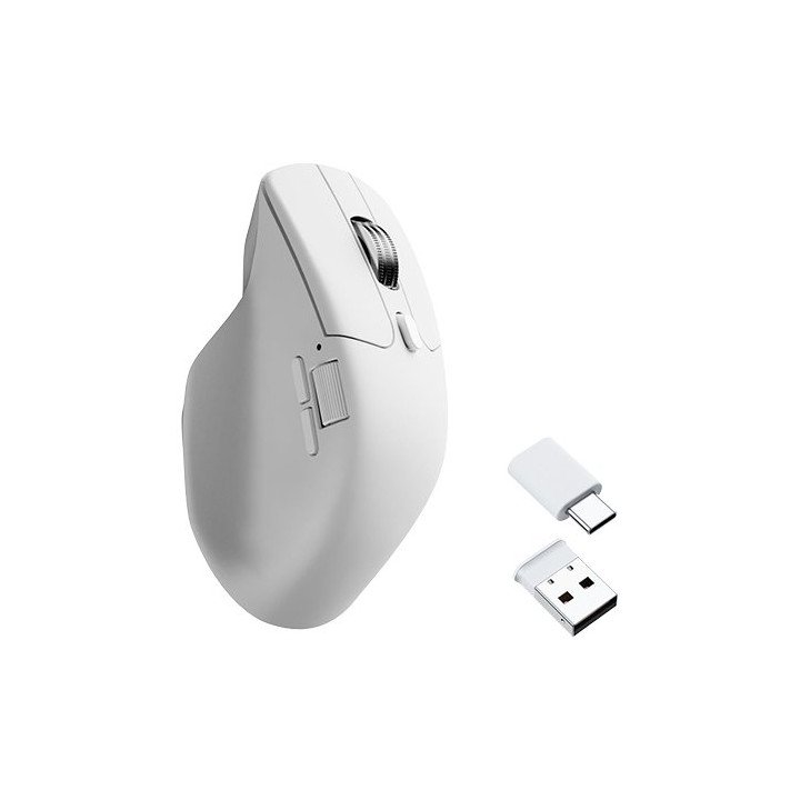 עכבר אלחוטי Keychron M6 Wireless – ממשק USB-C / USB-A ובלוטוס – 1K Pol