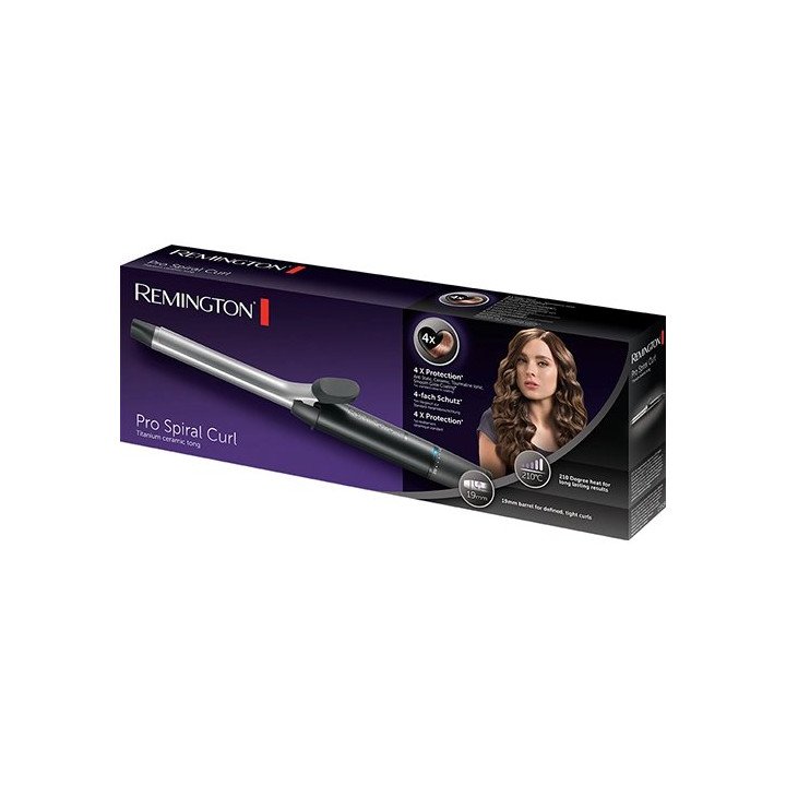 מסלסל שיער רמינגטון קרמי 19 ממ Remington Pro Spiral Curl CI5519