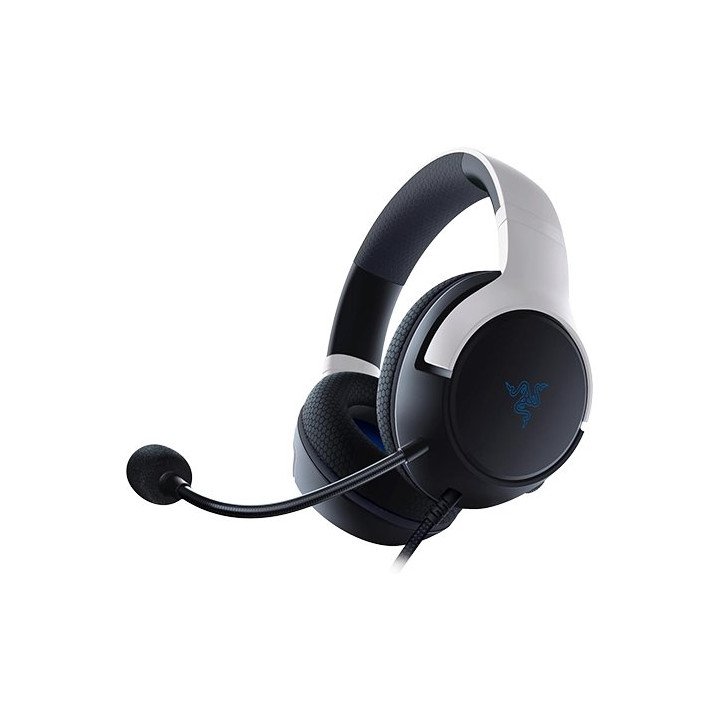 אוזניות גיימינג חוטיות עם מיקרופון Razer Kaira X בצבע לבן