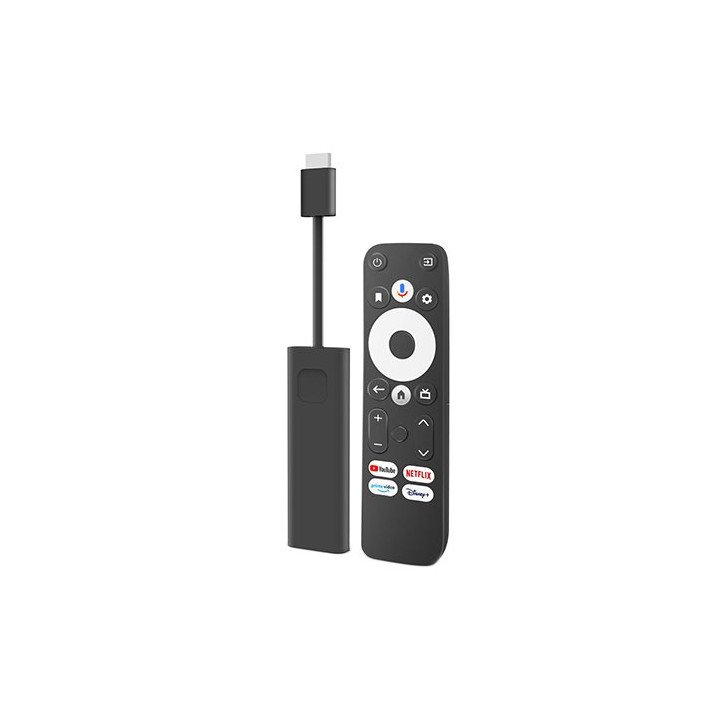 סטרימר DCOLOR GD1 TV Stick 4K – מערכת Android TV 14 – נפח 16GB – עם HD