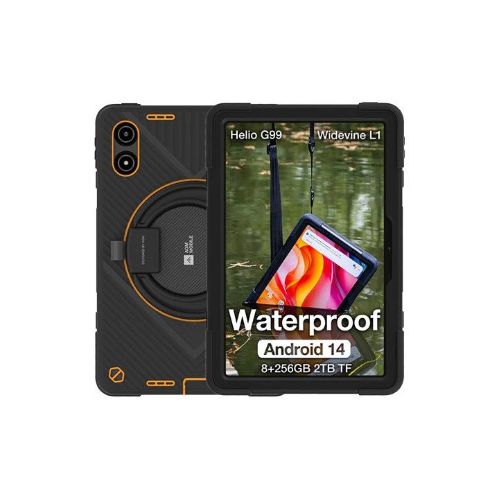 טאבלט מוקשח AGM PAD P2 Active Wi-Fi + 4G LTE 8GB+256GB אנדרואיד 14, כו