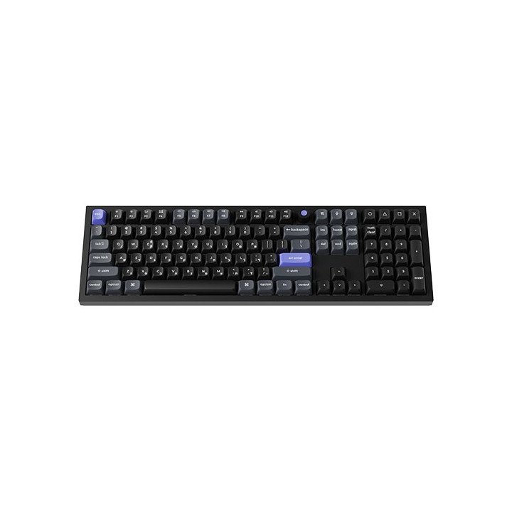 מקלדת גיימינג מכנית Keychron Q6 HE 8K RGB – מתג Magnetic Switch – צבע 