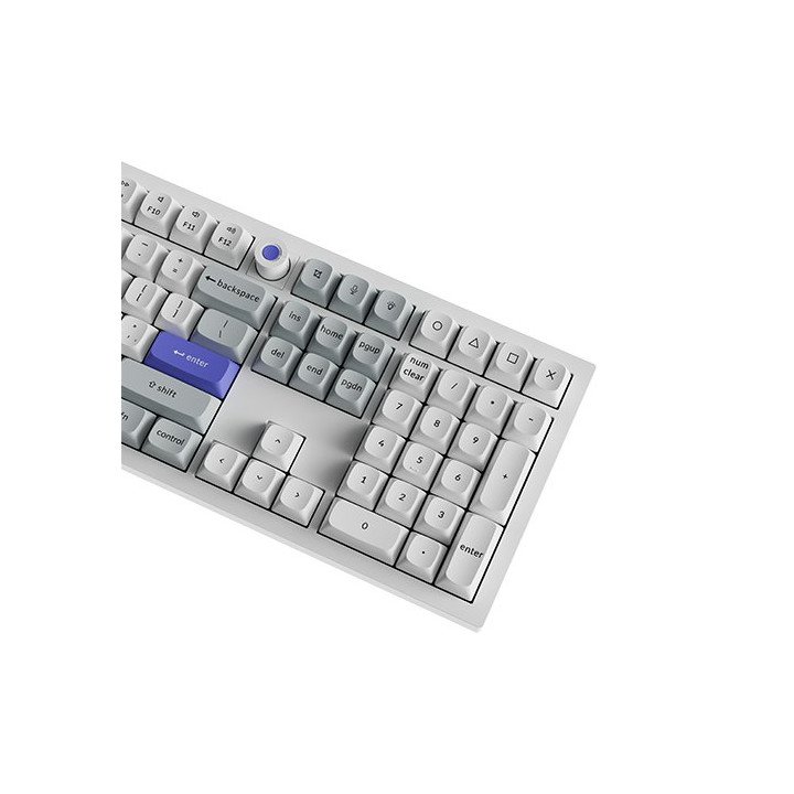 מקלדת גיימינג מכנית Keychron Q6 HE 8K RGB – מתג Magnetic Switch – צבע 