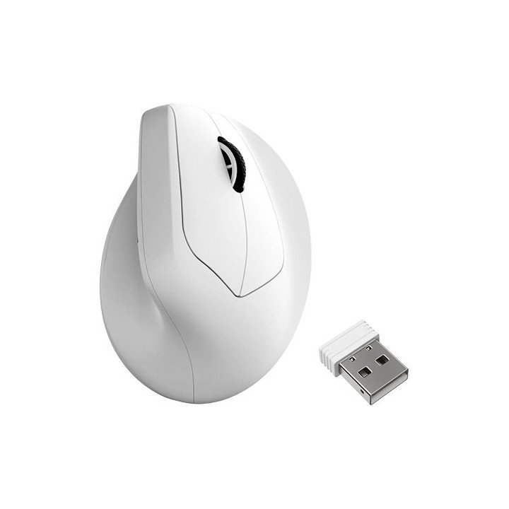 עכבר ארגונומי אלחוטי Keychron M5 Wireless Ergonomic – ממשק USB-A ובלוט