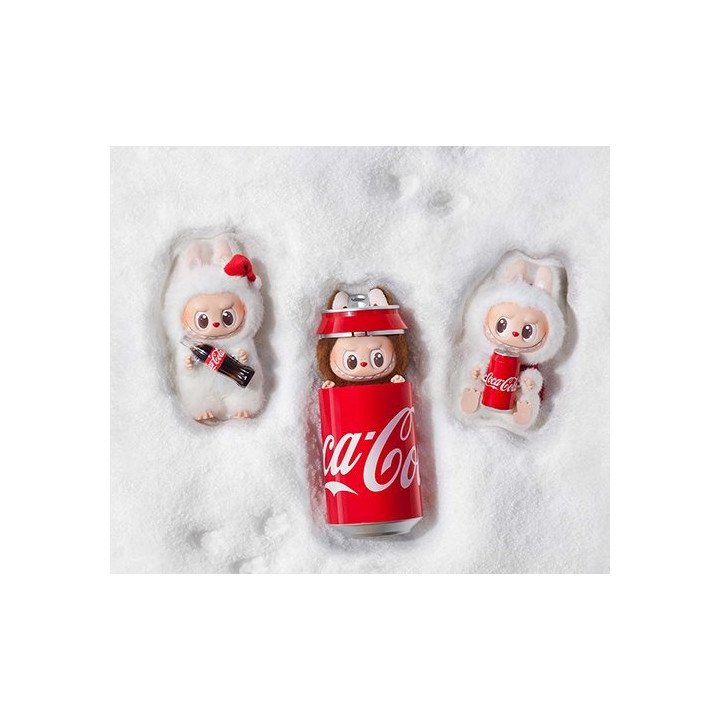 בובת לבובו מקורית Labubu THE MONSTERS מסדרת COCA-COLA