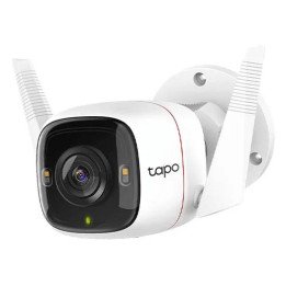 מצלמת אבטחה חיצונית TP-Link Tapo C320WS 2K בצבע לבן