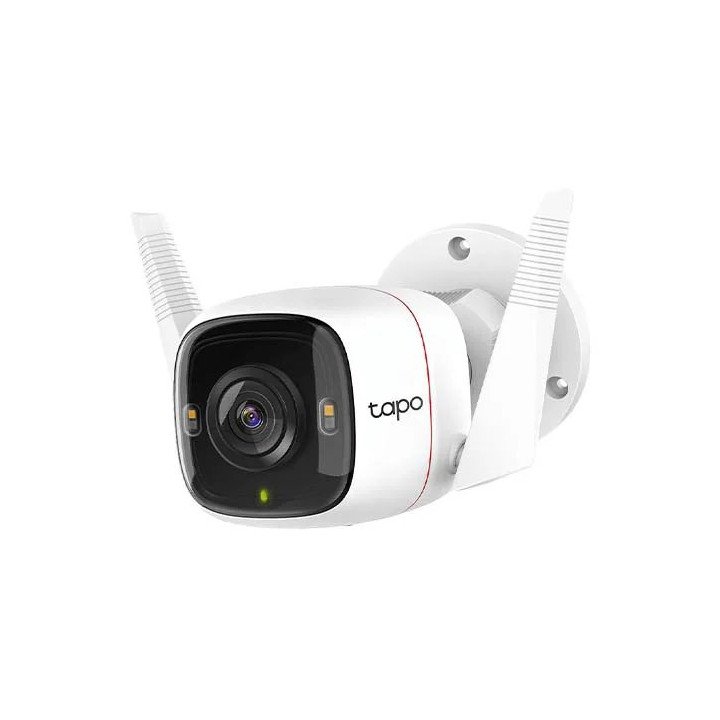 מצלמת אבטחה חיצונית TP-Link Tapo C320WS 2K בצבע לבן