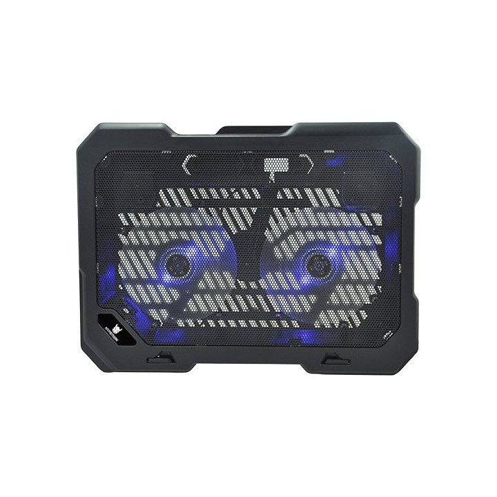 משטח קירור למחשב נייד עד 15.6 אינץ HYPERION HYP-NC10 – צבע שחור – 2 מא