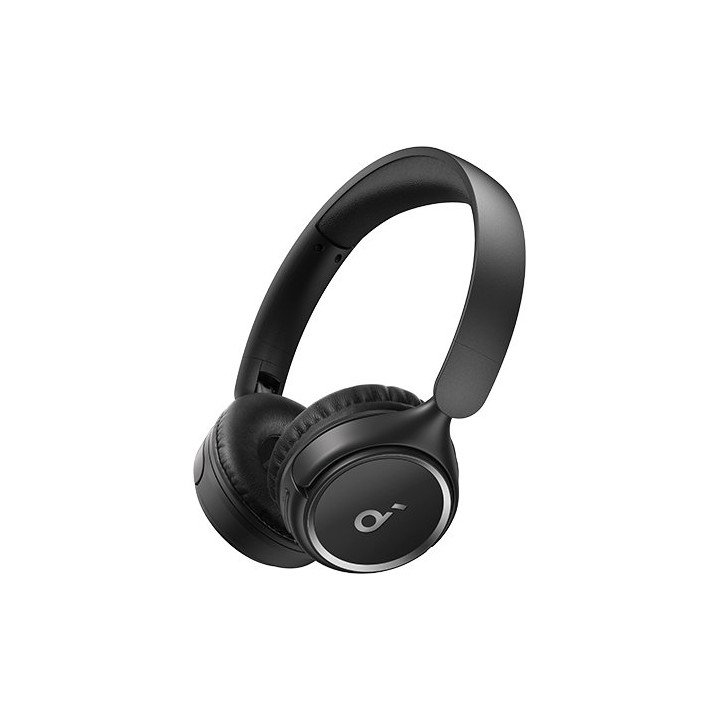 אוזניות בלוטוס אלחוטיות Soundcore H30i Wireless On-Ear - צבע שחור