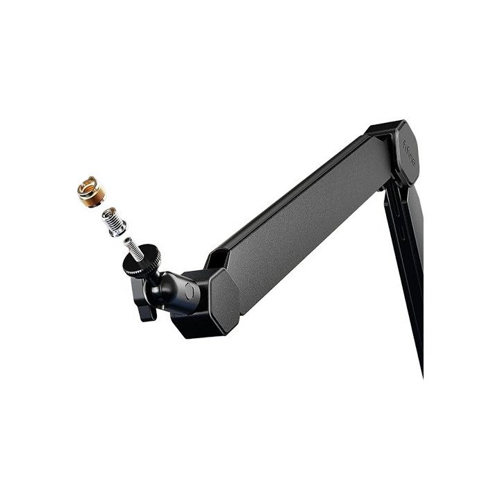 זרוע למיקרופון Fifine BM66 Microphone Boom Arm Stand בצבע שחור