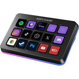 מקלדת מולטימדיה Fifine AmpliGame D6 USB צבע שחור