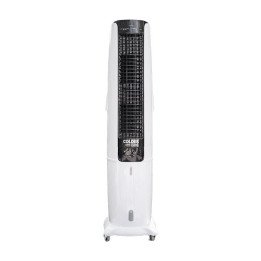 מצנן אוויר נייד 12,000 מק"ש עם שלט Colder Longi Lite בצבע שחור ולבן – 