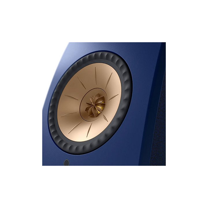זוג רמקולים אלחוטיים Wireless HiFi Speakers LSX II KEF בצבע כחול