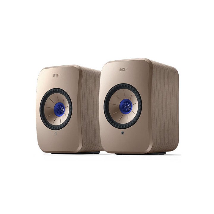 זוג רמקולים אלחוטיים Wireless HiFi Speakers LSX II KEF בצבע אופוויט
