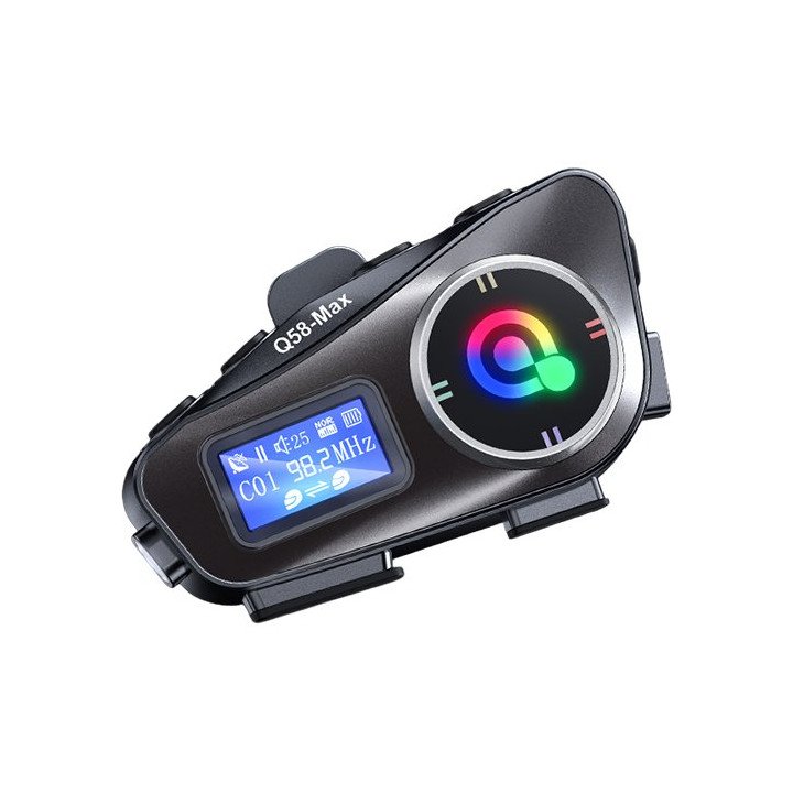 דיבורית לקסדה אופנוע בלוטוס MIZUKI Q58-MAX Bluetooth
