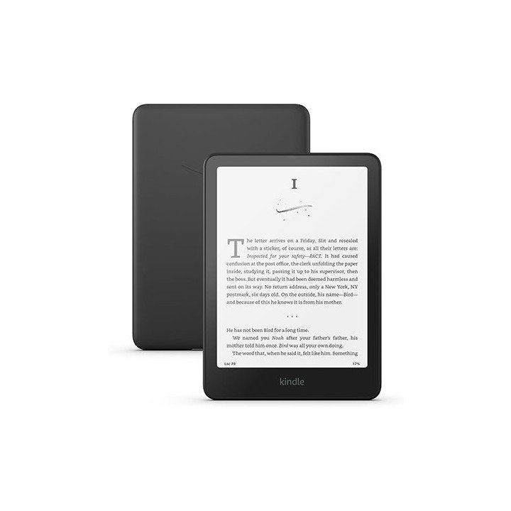 קורא ספרים אלקטרוני קינדל Kindle Paperwhite 16GB דור 12 – צבע שחור