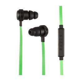 אוזניות גיימינג חוטיות Razer Hammerhead Pro V2  בצבע ירוק/שחור
