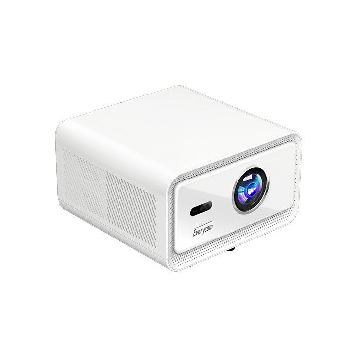 מקרן חכם עם מערכת הפעלה Full HD 1080P Android 12 עד 300 אינץ Super TV 