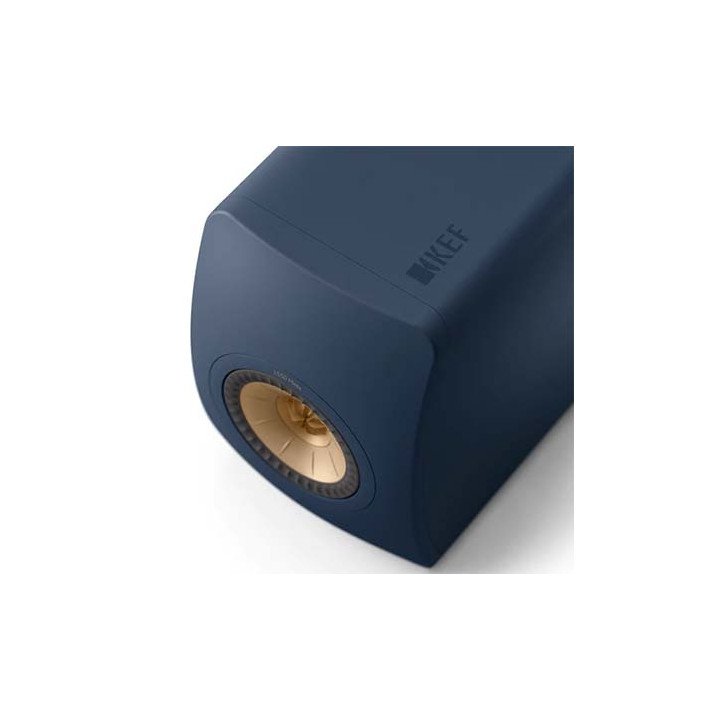 זוג רמקולים מדפיים KEF LS50 Meta בצבע כחול