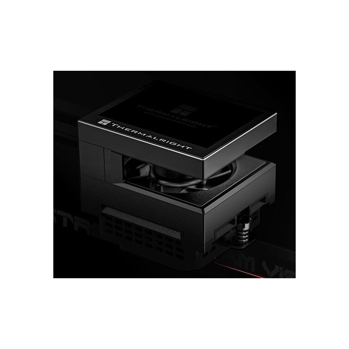 קירור נוזלי למעבד עם מסך THERMALRIGHT Stream Vision 360 BLACK – גודל 3