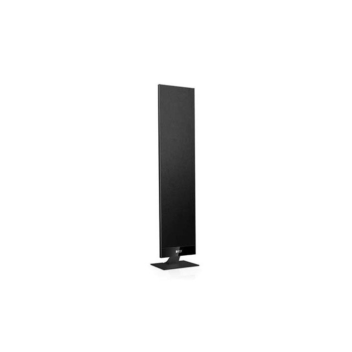 זוג רמקולים דקים KEF HiFi Speakers T301 בצבע שחור