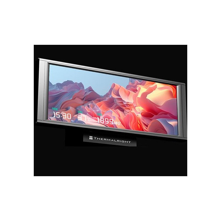 קירור נוזלי למעבד עם מסך THERMALRIGHT Trofeo Vision 360 ARGB BLACK – ג