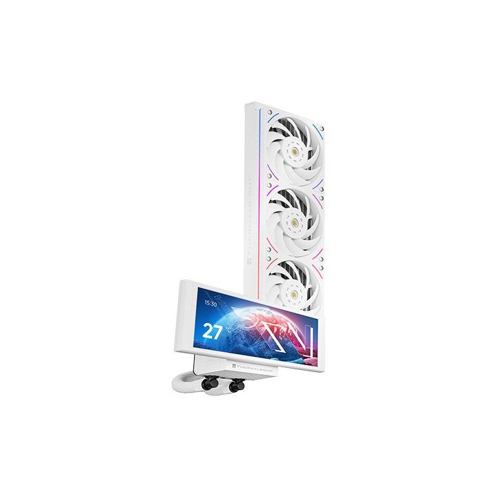 קירור נוזלי למעבד עם מסך THERMALRIGHT Trofeo Vision 360 ARGB WHITE – ג