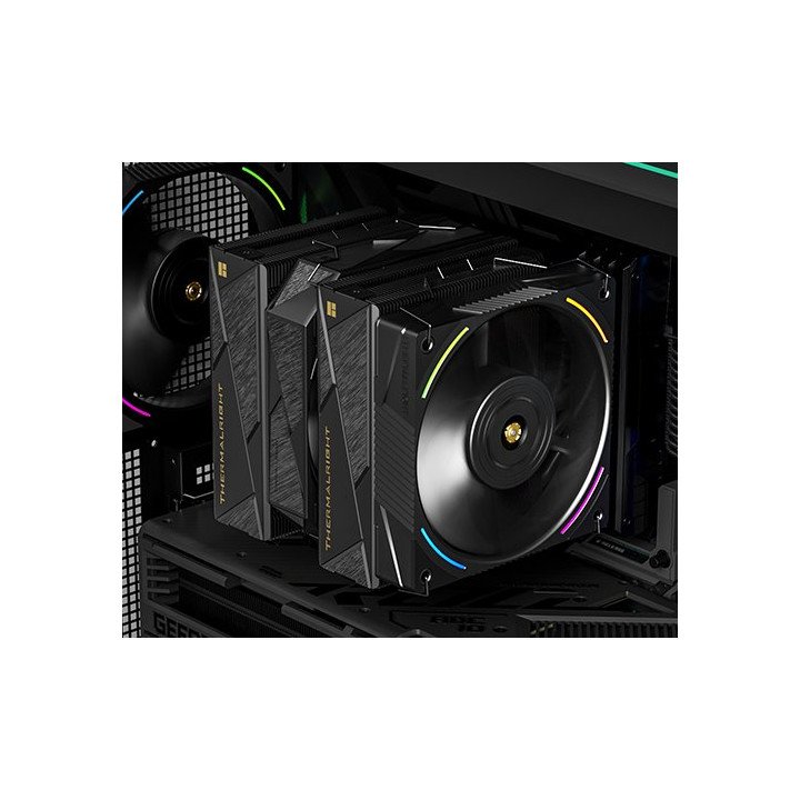 קירור למעבד THERMALRIGHT Royal Pretor 130 Ultra BLACK ARGB הכולל 2 מאו