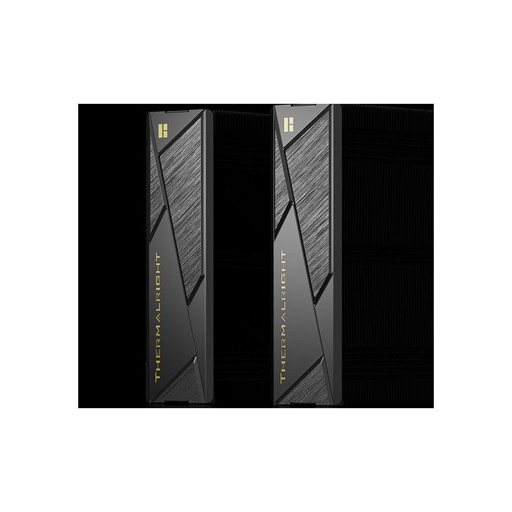 קירור למעבד THERMALRIGHT Royal Pretor 130 Ultra BLACK ARGB הכולל 2 מאו
