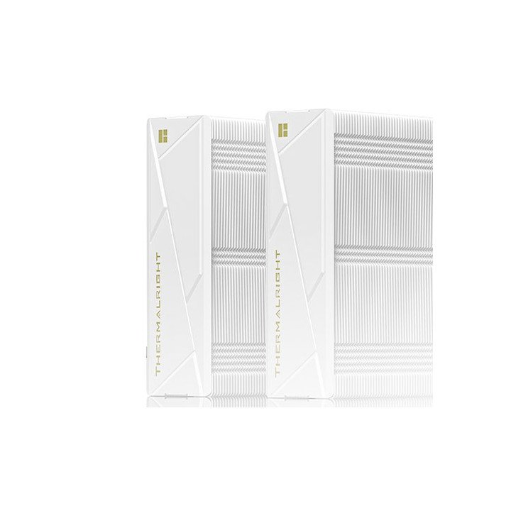 קירור למעבד THERMALRIGHT Royal Pretor 130 Ultra WHITE ARGB הכולל 2 מאו