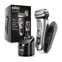 מכונת גילוח בראון אלחוטית עם קייס טעינה Braun Series 9 Pro 9497cc בצבע