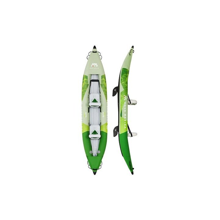 קיאק זוגי Aqua Marina Betta BE-412 בצבע ירוק – משלוח חינם