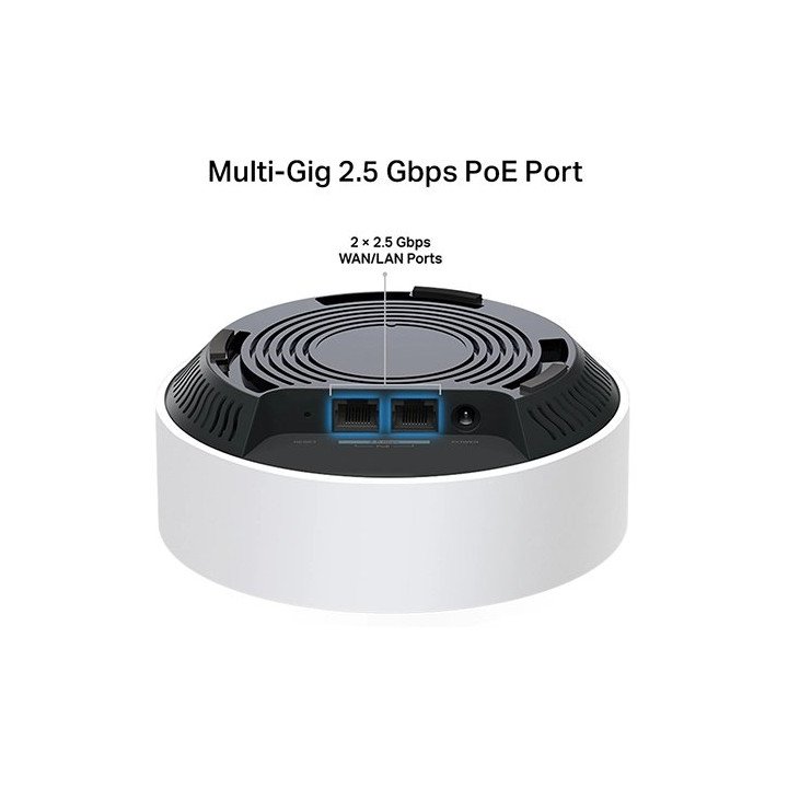 ראוטר מגדיל טווח Tp-Link עם PoE יחידה אחת Deco X50-PoE AX3000 Whole Ho