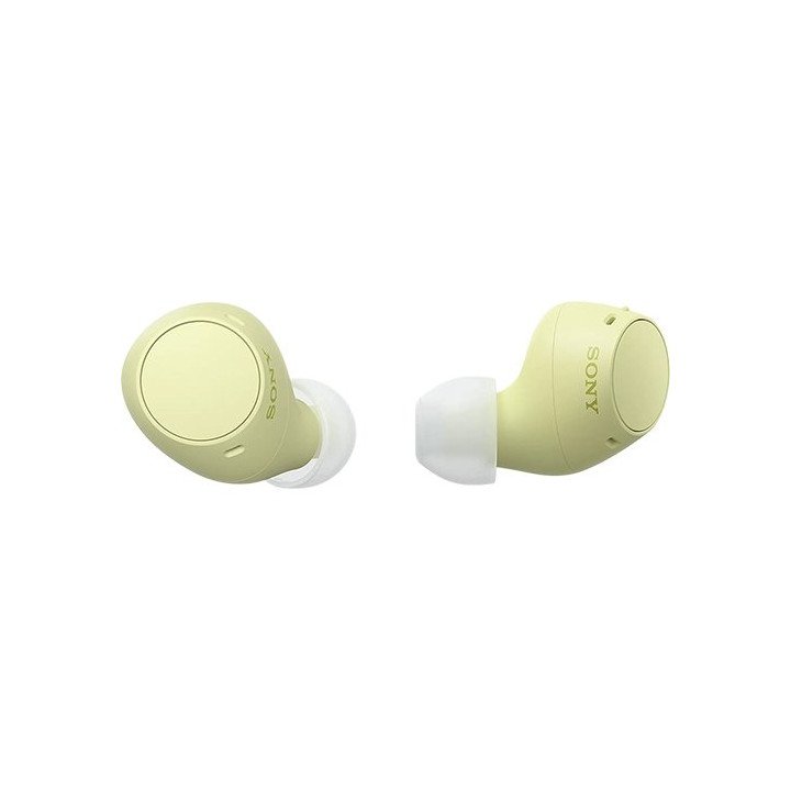 אוזניות סוני אלחוטיות Sony WF-C510 Truly Wireless TWS - צבע צהוב